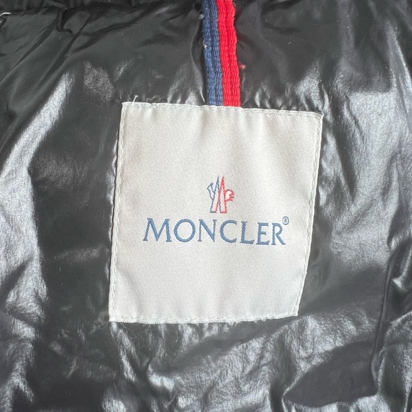 Moncler Black Knee Length Puffer Coat Goose Down Puffer Jacket Long Full Length - Picture 9 of 17